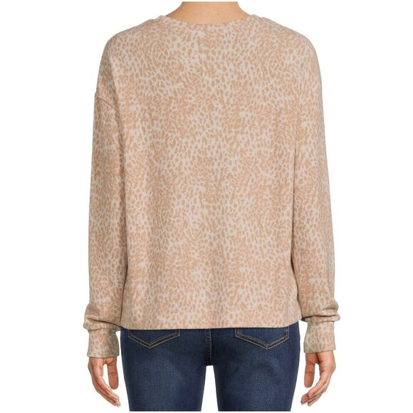 Time And Tru Women's Hacci Top Size L - Picture 6 of 7